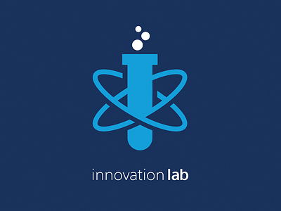 Innovation Lab beaker branding chemistry experiment idea innovate innovation lab laboratory logo science symbol