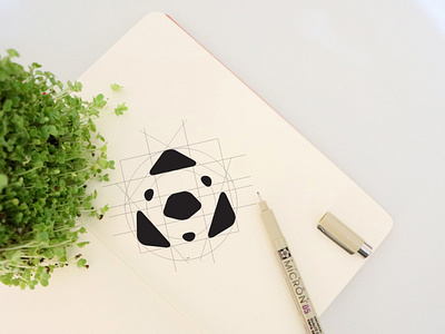 Geometric Animal Logo Design