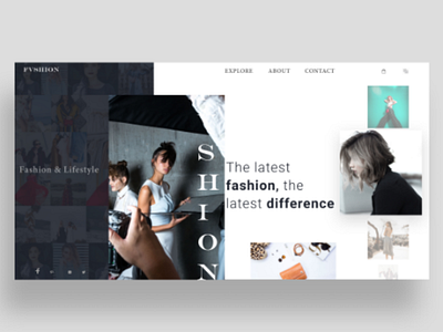 FVSHION ui ux webdesign