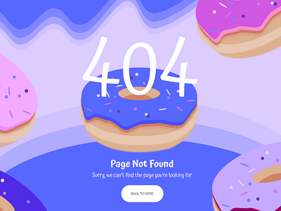 Challenge #8 Daily UI, 404 page design