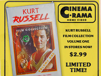 CinemaRama presents Kurt Russell