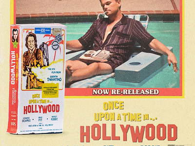 Once Upon A Time in...Hollywood VHS