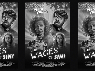 "The Wages of Sin!" Key Art