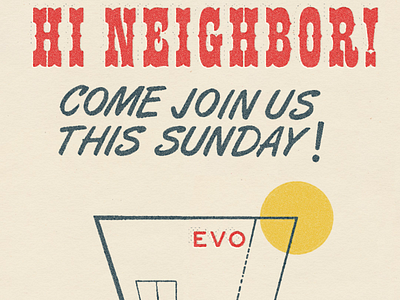 Hi Neighbor! Come Join Us!