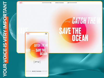 Surf.|Ocean blur bright design mobile ocean petition