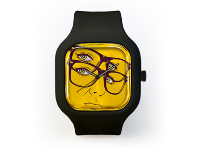 Modify Watches x CranioDsgn apparel artwork cmyk design digital art digital design face fashion glasses modify watches watch yellow