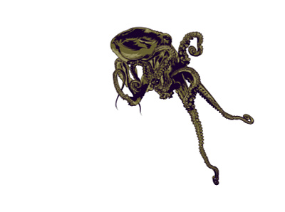 UNDER THE SEA artwork creative creature design digital digital art editorial editorial art editorial illustration illustration illustrator magazine nature ocean octopues print sea tentacle tentacles vector