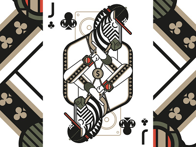 Zebra Jack of Clubs - HYPEBEAST PLAYING CARDS