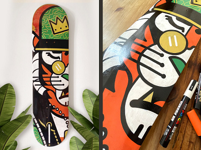 TIGER QUEEN SKATEBOARD