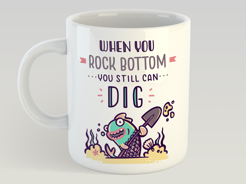 Motivational Mug #2 by Dario Genuardi on Dribbble