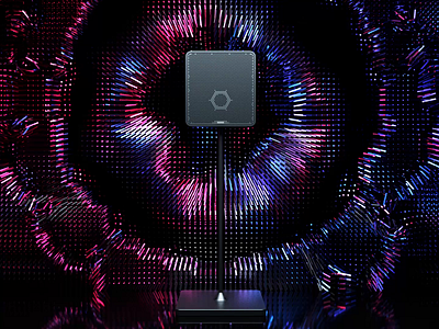 NNNN Gage Pro Speaker Teaser 3d abstract branding c4d design octanerender product