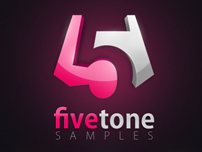 Five Tone five logo negative space