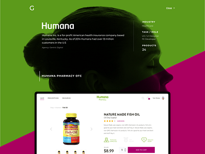 Portfolio WIP - Client Humana branding gado gonzalez layout portfolio projects resume ux ui visual design visual designs