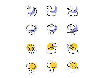 Weather Icon Sets