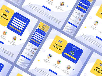 Discount landing page application craftwork design discount headoffice illustration landing lifetime new offer release special ui ux vector web website