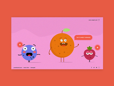 Animated Children's Interactive Video Concept animation character characters children colourful concept hotspots illustration interaction desgin interactive interactive video mockup overlays playful ui ux uxdesign uxui video wirewax