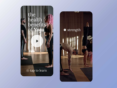 The Health Benefits of Yoga Interactive Video how to interactive map interactive video mobile ui ux vertical video wirewax yoga yoga pose