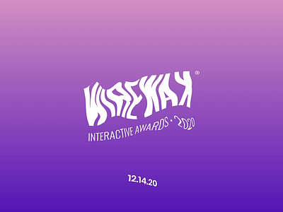 WIREWAX Interactive Awards 2020 after effects animation animation design awards awards 2020 branding coming soon interactive video logo typography vector wirewax