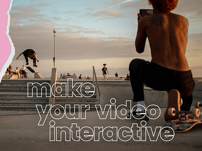 Make your video interactive branding design figma interactive video marketing social wirewax