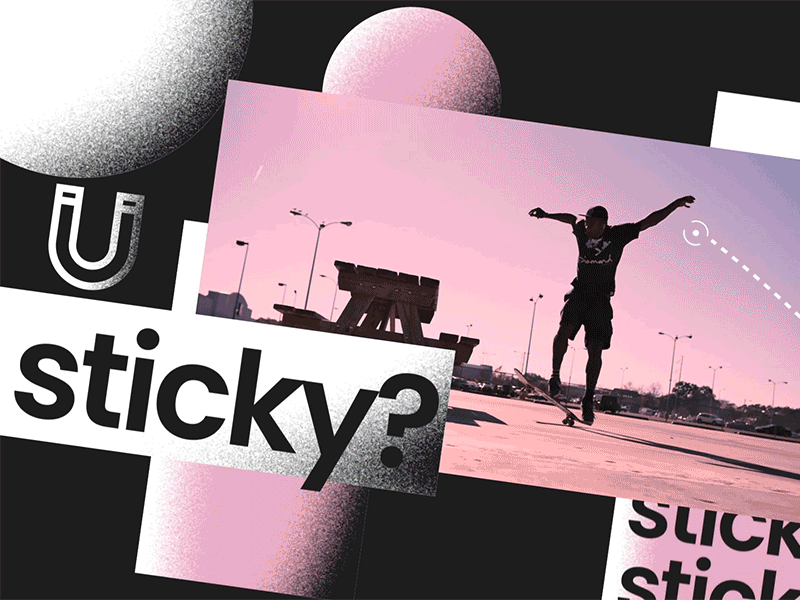 Sticky Hotspots. WIREWAX. after effects animation animation design branding branding and identity design idenity interactive video mockup wirewax