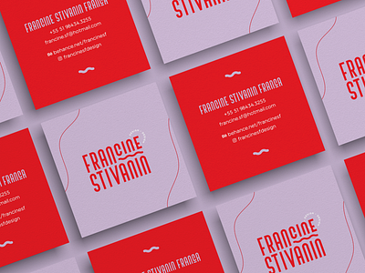 Personal Branding | Francine Stivanin Design brand brand identity branding colors design identidade visual logo marca minimal personal brand personal logo typography visual identity