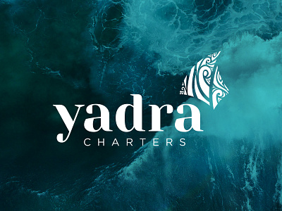 Yadra Charters | Branding brand brand identity branding charters design fiji identidade visual logo marca minimal surf