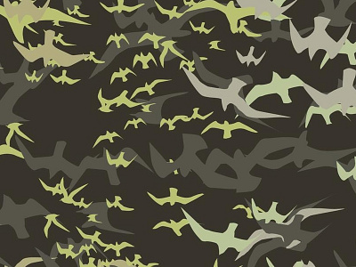 Camoflage birds fabric design vector art animal birds camoflage eagle fabric falcon fashion fly pattern texture vector