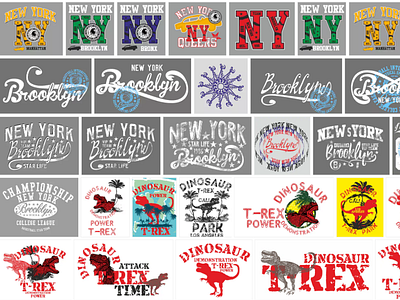 College sports graphic design vector art artwork background badge brooklyn college design dinosaur graphic graphic tees label manhattan newyork print retro sports star tees trex vector vintage