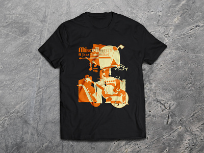 Miscellany: A Jazz Nutcracker T-Shirt apparel design illustration print