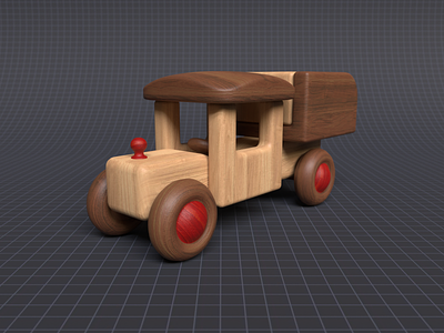 Wooden Truck
