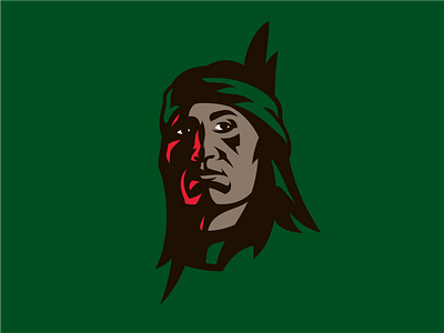 Redskin apache branding character cherokee esports identity illustration indian logo logotype mascot redskins sale sports vector