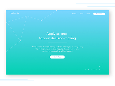 Daily UI 003 - Landing Page creative daily ui dailyui dailyui 003 design inspiration landing page design landingpage ui uiuxdesign userinterface ux web webdesign