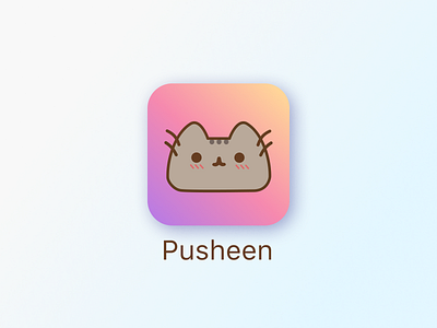 Daily UI 005 - App Icon Design appicon creative daily ui dailychallenge dailyui005 design icon inspiration interface pusheen pusheencat ui uiuxdesign userinterface ux uxdesign uxui web webdesign