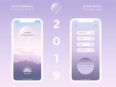 Moon Meditation App