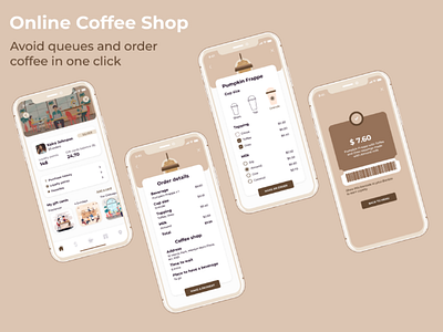 Order coffee online