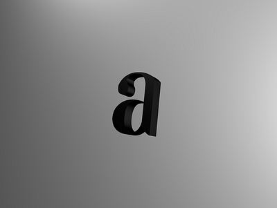 3D typography a 3d cinema4d design illustration vector