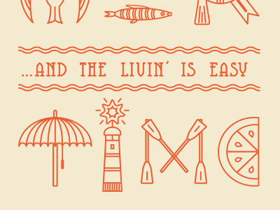 summertime illustration quote summertime typography
