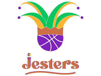 The Jesters 2k basketball illustration logo logo design mock myteam nba