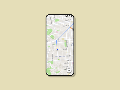 #DailyUI/Day 20 - Location Tracker