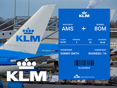 #DailyUI/Day 24 - Boarding Pass