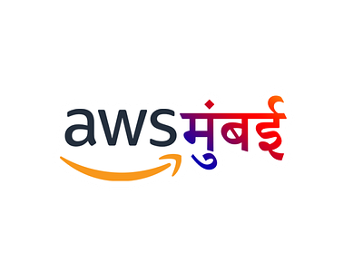 AWS Mumbai Sticker branding design icon identity illustration illustrator logo minimal vector web