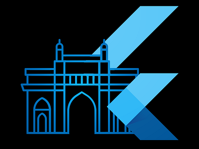 Flutter Mumbai Community Logo