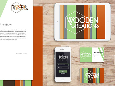 Wooden Creations corporate image corporate image