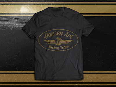 HansenART Racing Team Apparel apparel corporate design image logo t shirt