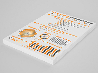 Digital Resume curriculum curriculum vitae cv infographic resume vitae vitaecool