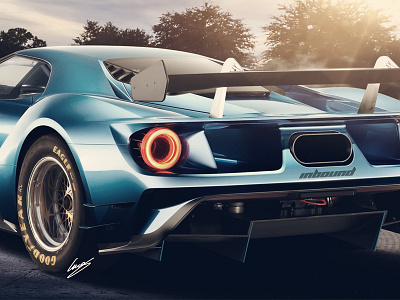 Ford GT FIA GT Spec fia ford gt series photoshop racing retouching