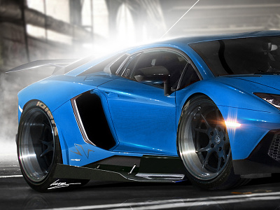 Lamborghini Aventador SV aventador lamborghini photoshop race retouching supercar sv tuning