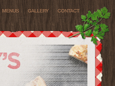 Preview of a new Pizza Bar site food pizza restaurant tartan texture