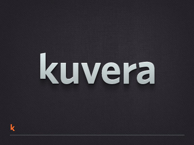 kuvera logo 2ndnature brand grey id identity logo orange pm purple quoss texture type typography