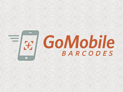 GoMobile Barcodes Logo 2ndnature id identity logo mobile quoss quoss.co texture
